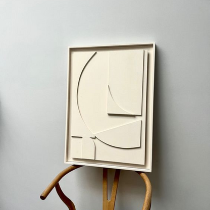 SHAPE 1 Tableau bois peinture satinée