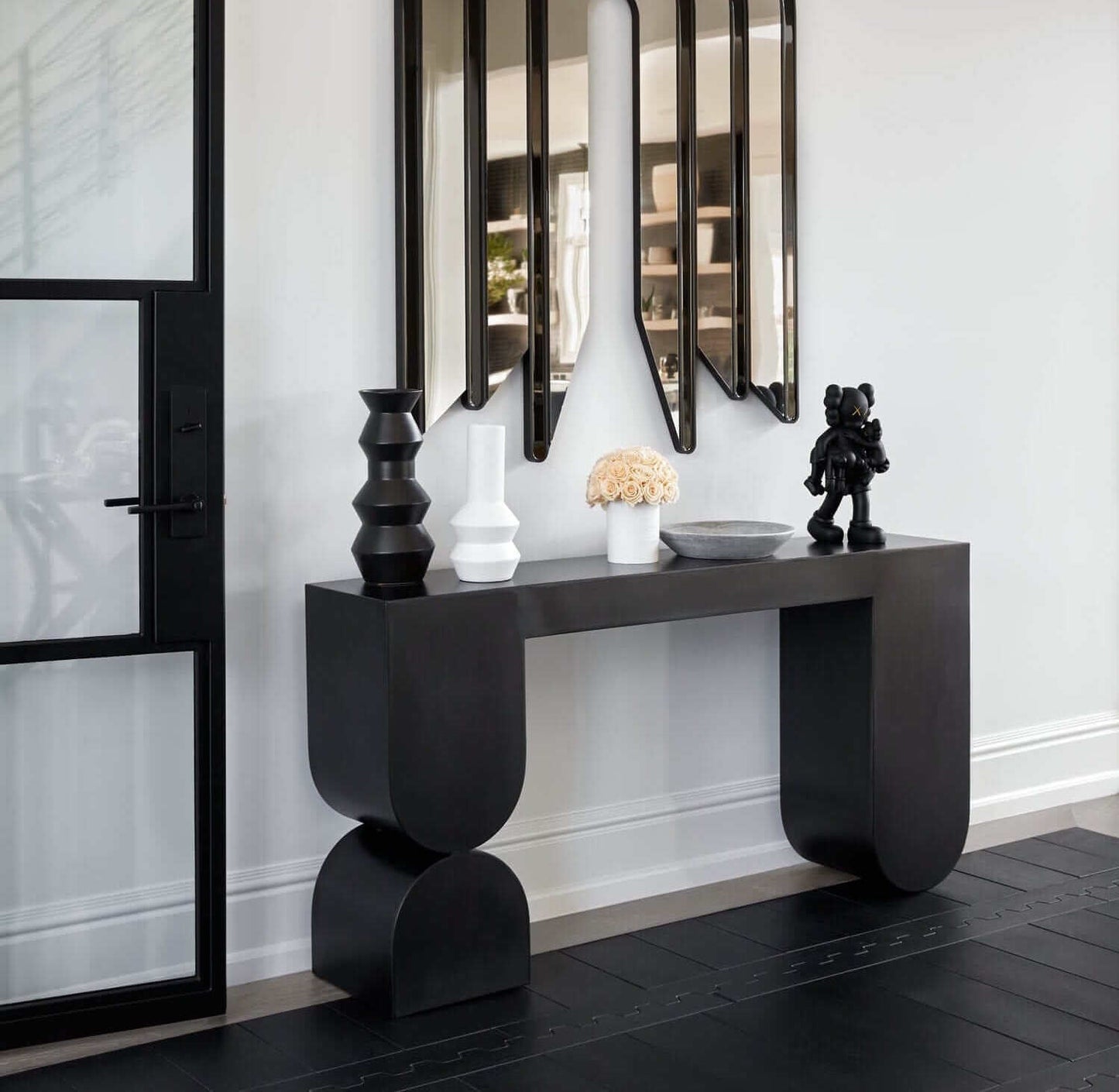 Console Modèle FLORENCE en bois teinté