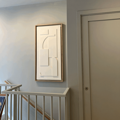 SHAPE 2 Tableau bois peinture satinée