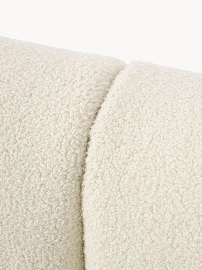 Canapé d’angle modulable en tissu peluche – Sofia