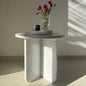 Table d'Appoint Ronde en Marbre