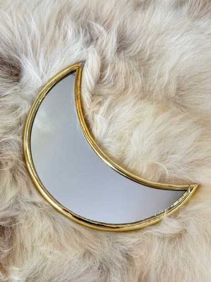 Mini Miroir Lune – Une Touche Poétique pour Votre Décoration