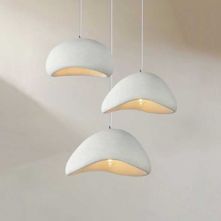 Lampe Suspendue Artisanale – Inspiration Wabi-Sabi