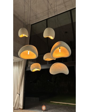 Suspension en béton ciré Babylone