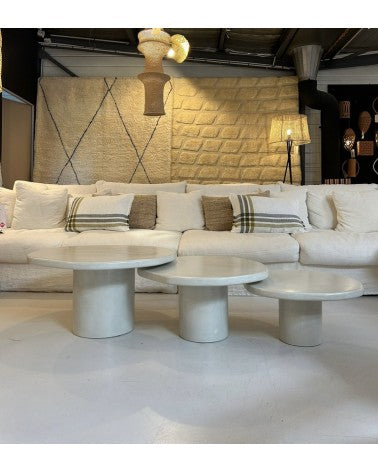 Table basse béton ciré Mogador