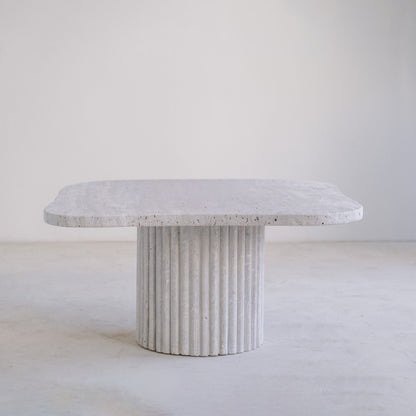 Table Basse en Travertine