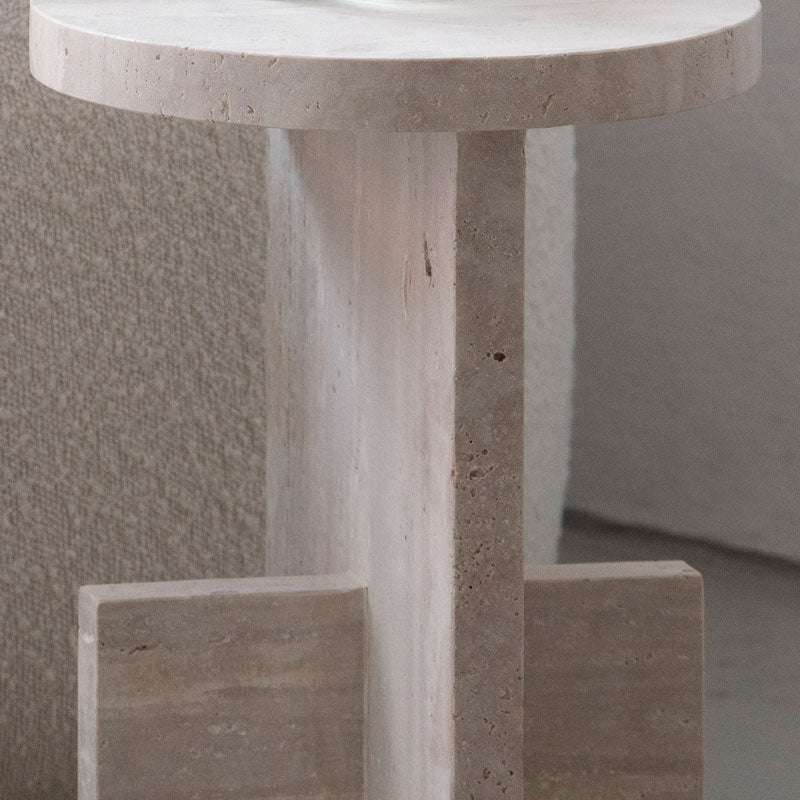 Table d’appoint Modèle JOBA en Travertin