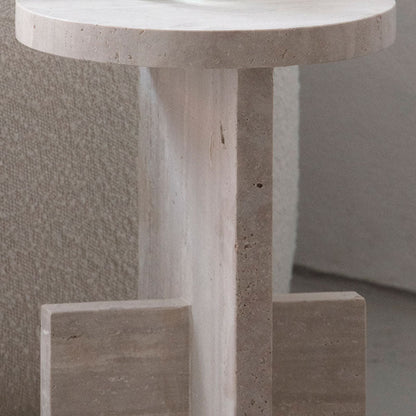 Table d’appoint Modèle JOBA en Travertin