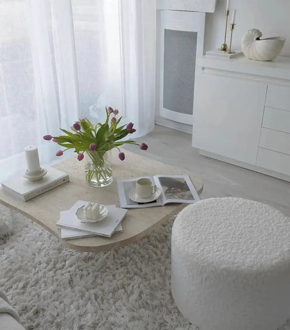 Table basse en Travertin Eros