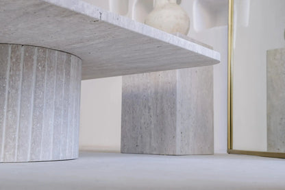 Table basse en Travertin Eros