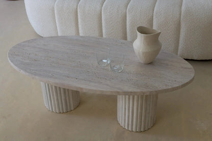 Table basse ovale Hestia