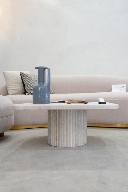 Table Basse en Travertine